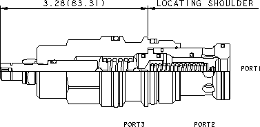 RSHS : Pilot-operated, à clapet équilibré Valve de Séquence Valve