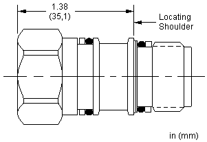 XBOA : Port 1 to 2 open, port 3 blocked cavity plug