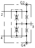 Tracción  divisor / combinador de caudal ensamblaje 